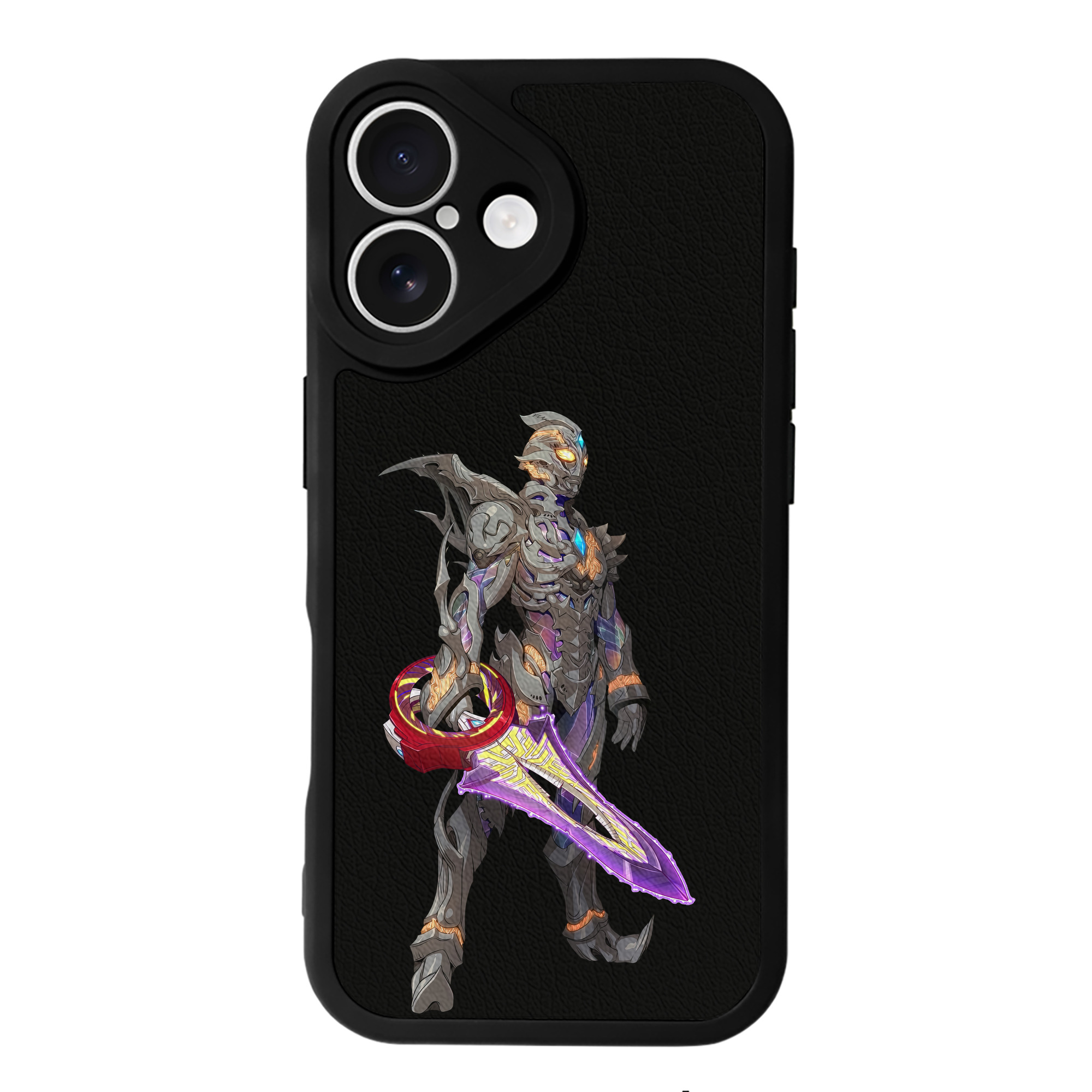 （画像用） ウルトラマン Ultraman 【iPhone 16シリーズ対応】シリコンスマホケース（レザー調） 材質：シリコン